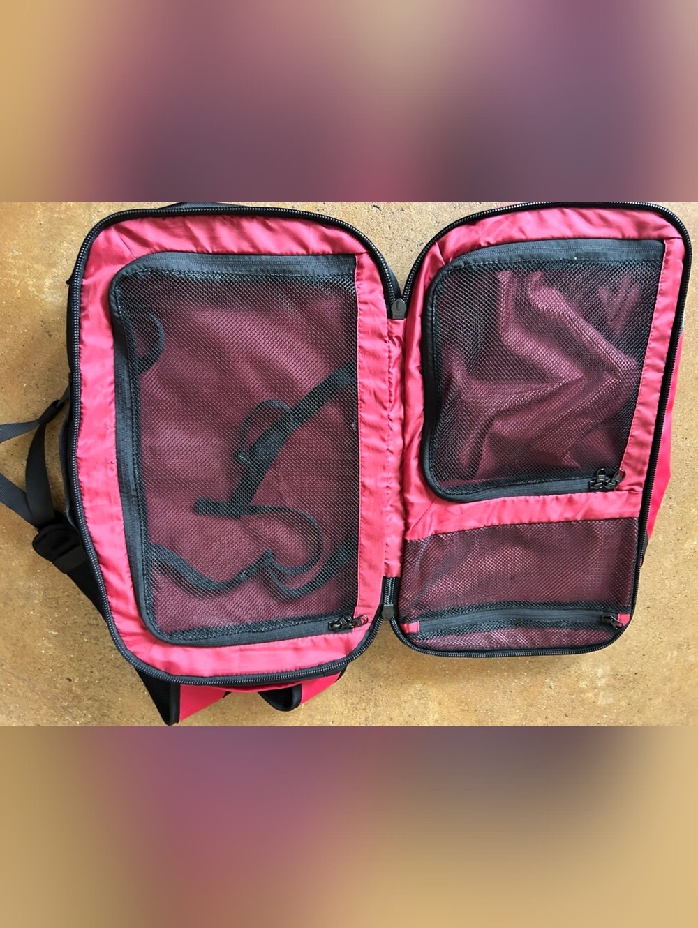Red 28L COR Surf Travel Backpack $90 (retail $120) - Picture 7 of 8